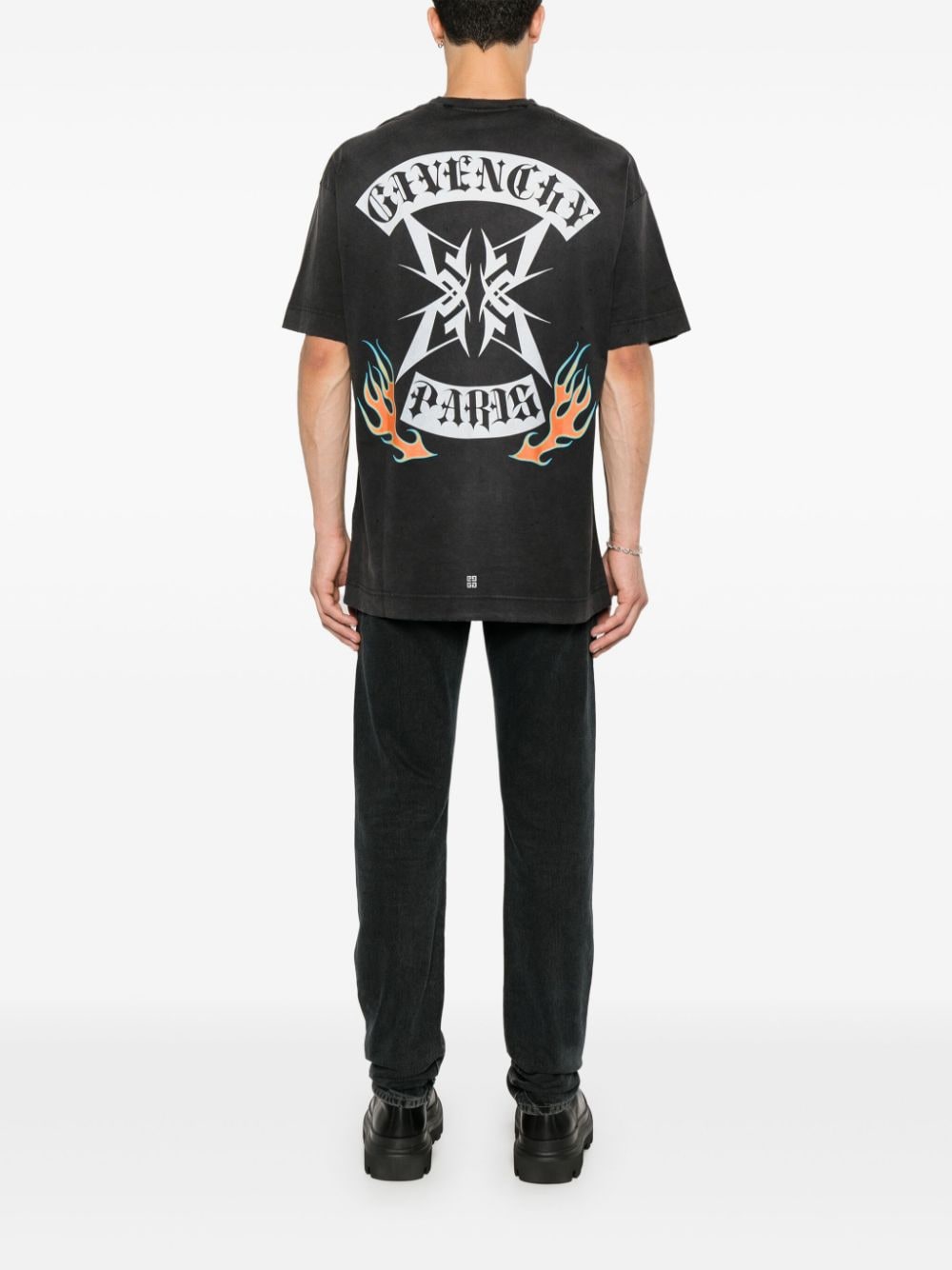 Givenchy T-shirts and Polos BLACK BM71JA3YGE001 (GIVENCHY / Tシャツ・カットソー ) | GIVENCHY (ジバンシィ)(4)