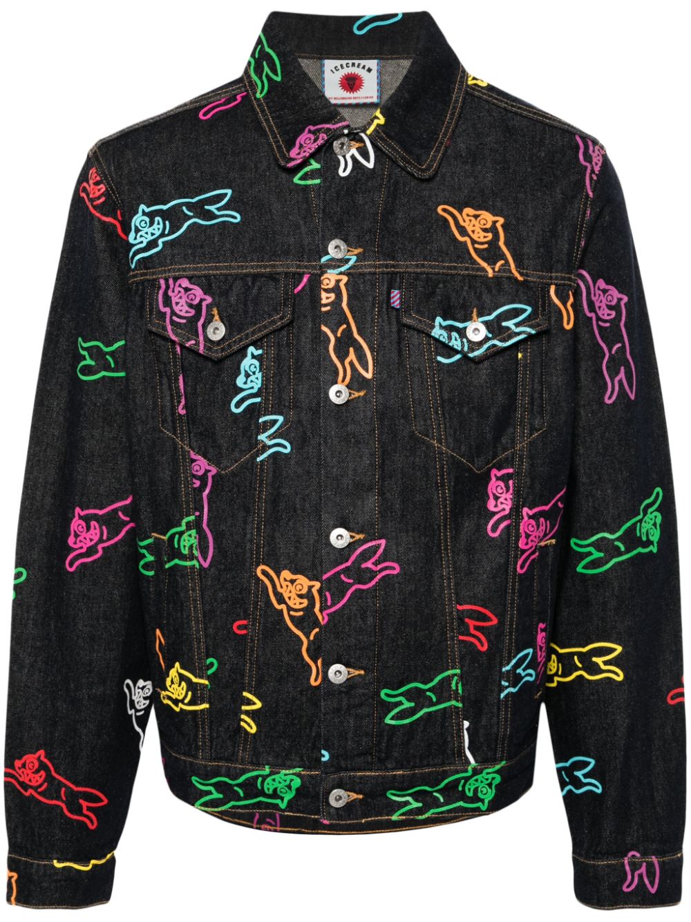 ICECREAM Coats Blue IC24245INDIGO (ICECREAM / カジュアルジャケット ) | ICECREAM (アイスクリーム)