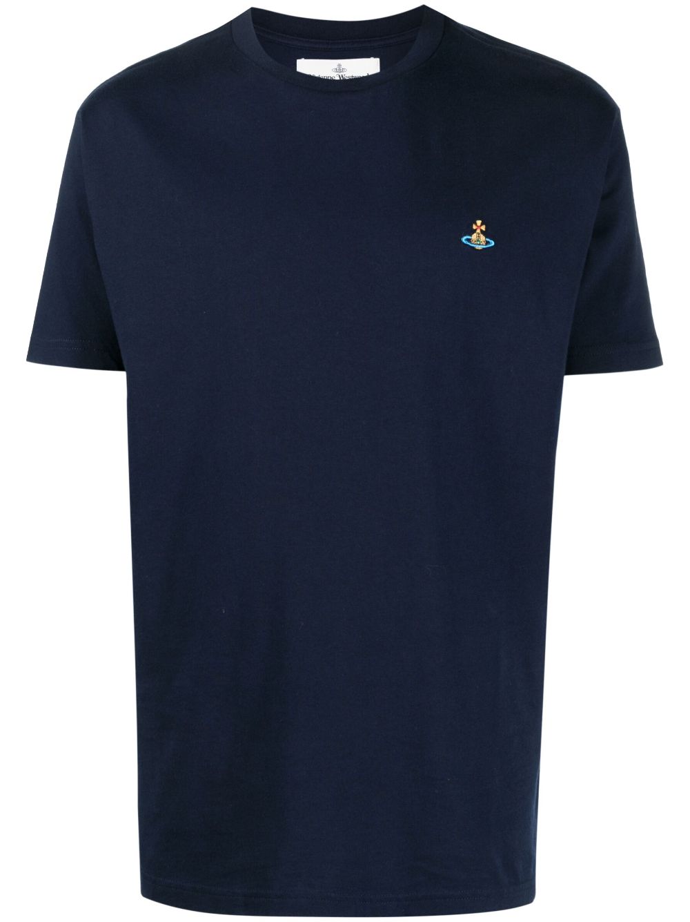 Vivienne Westwood T-shirts and Polos Blue 3G010013J001MK410 (Vivienne Westwood / Tシャツ・カットソー ) | Vivienne Westwood (ヴィヴィアン・ウェストウッド)