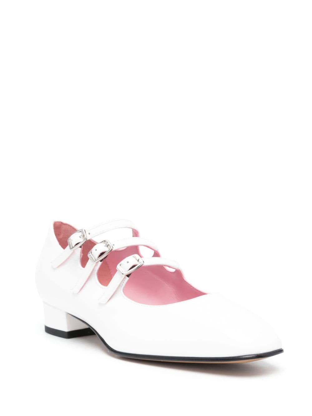 CAREL PARIS Flat shoes White ARIANA33101402 (CAREL PARIS / パンプス・ハイヒール ) | CAREL PARIS (カレル パリ)(2)