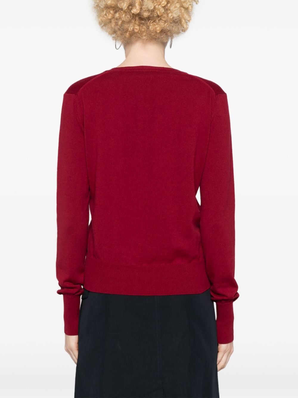 Vivienne Westwood Sweaters Bordeaux 1803002SY001VI409 (Vivienne Westwood / ニット・セーター・カーディガン ) | Vivienne Westwood (ヴィヴィアン・ウェストウッド)(2)