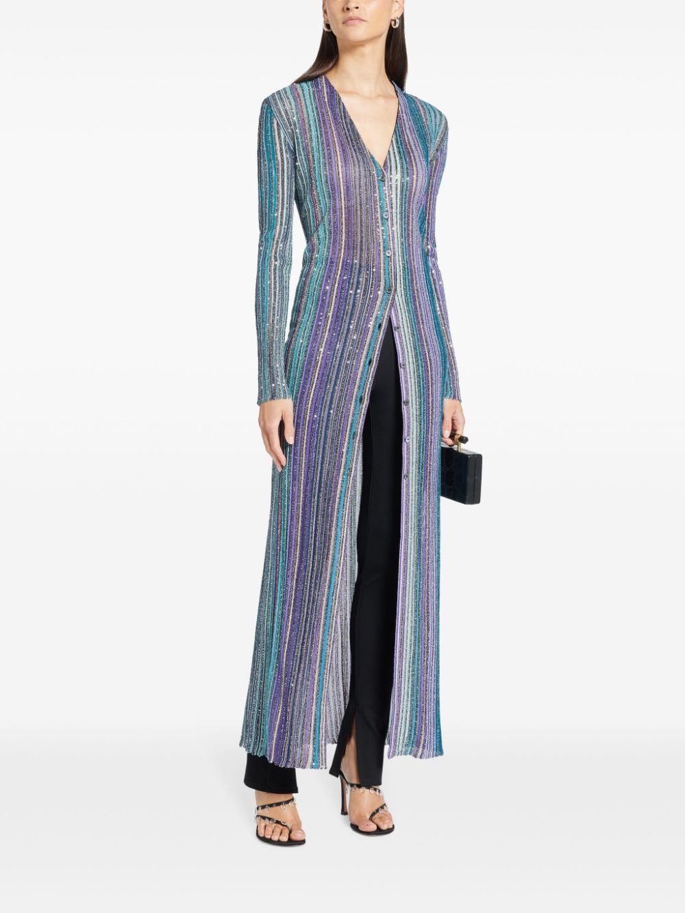 Missoni Sweaters Clear Blue DS24WM0IBK039ESM9G9 (MISSONI / ニット・セーター・カーディガン ) | MISSONI (ミッソー二)(2)