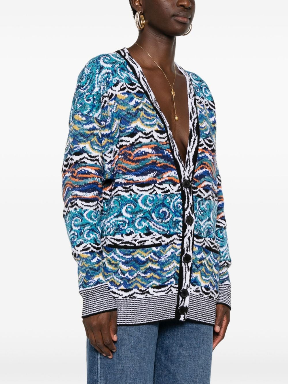 Missoni Sweaters Clear Blue DS24WM06BK038FSM9F1 (MISSONI / ニット・セーター・カーディガン ) | MISSONI (ミッソー二)(2)