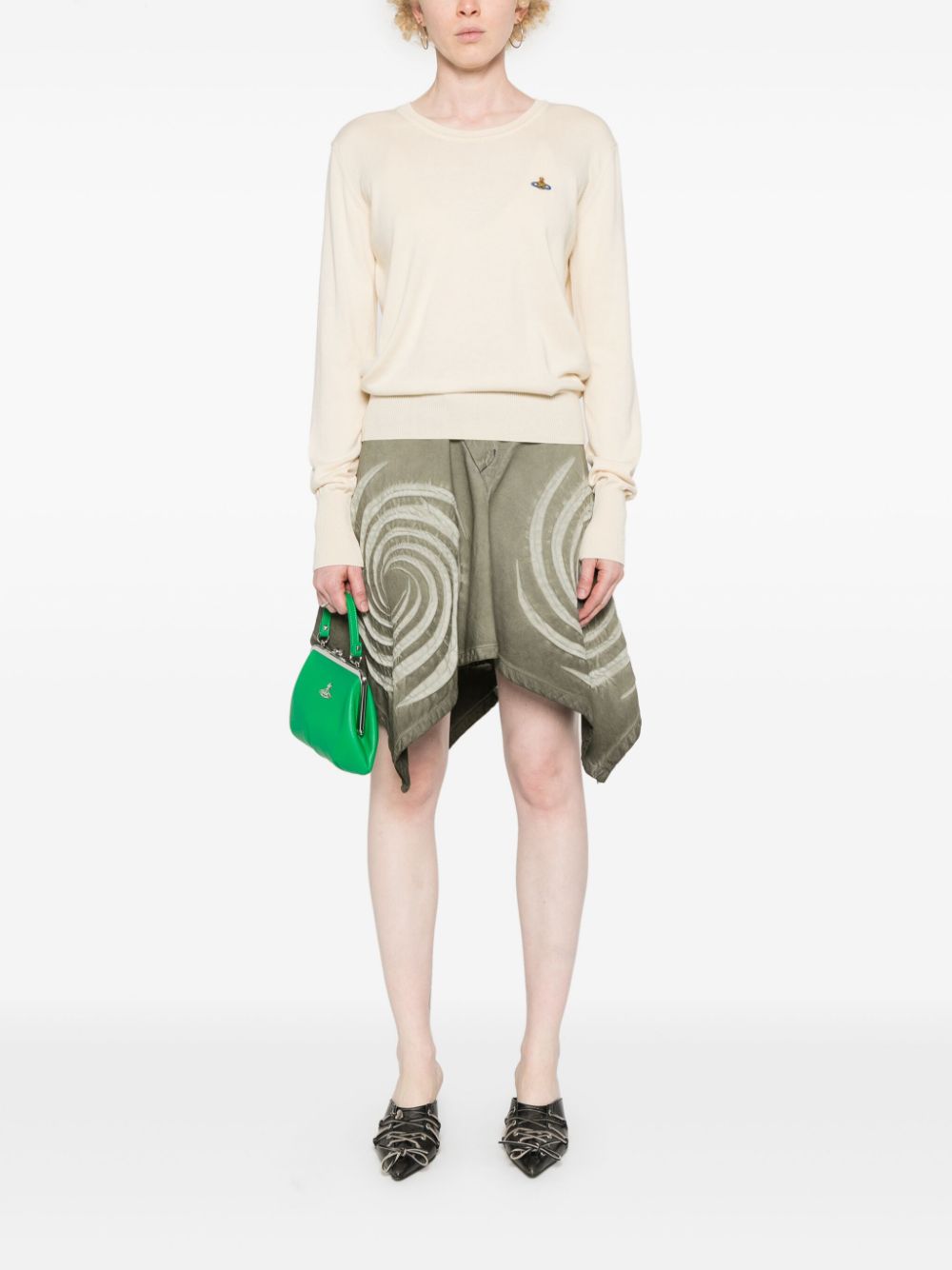 Vivienne Westwood Sweaters White 1803002SY001VA408 (Vivienne Westwood / ニット・セーター・カーディガン ) | Vivienne Westwood (ヴィヴィアン・ウェストウッド)(1)