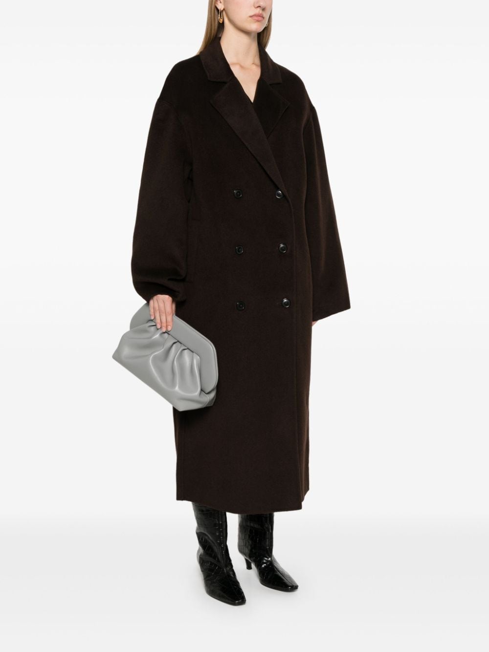 THEMOIRE' Bags.. Grey TMFW24GN104STORMGREY (THEMOIRè / クラッチバッグ・ポーチ ) | THEMOIRè (テモワール)(2)