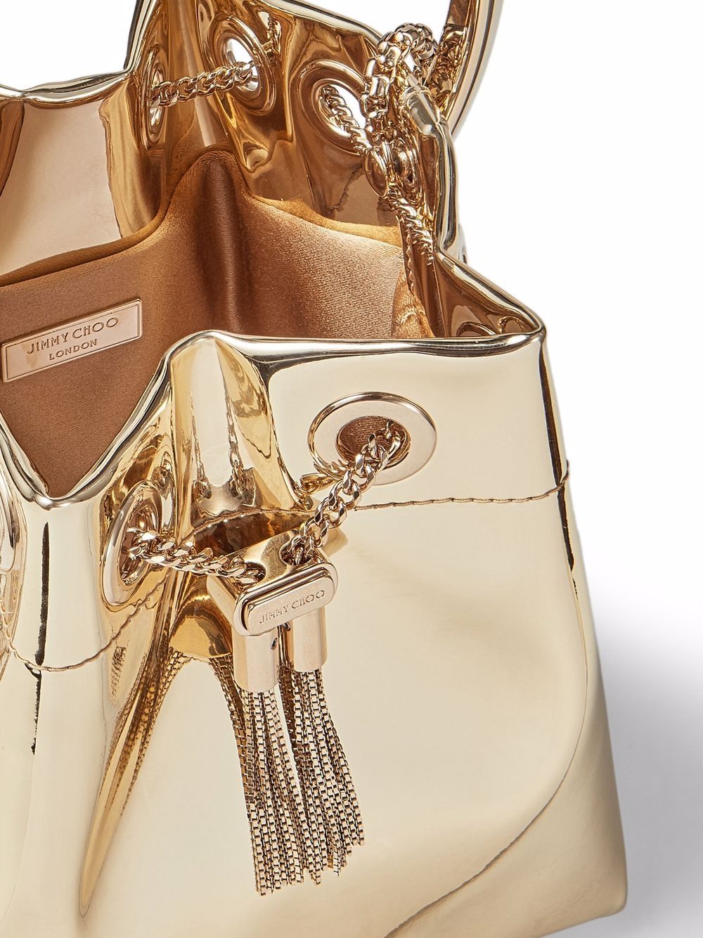 Jimmy Choo Bags.. Golden BONBONXVKGOLD (JIMMY CHOO / ハンドバッグ・ショルダーバッグ ) | JIMMY CHOO (ジミー チュウ)(3)
