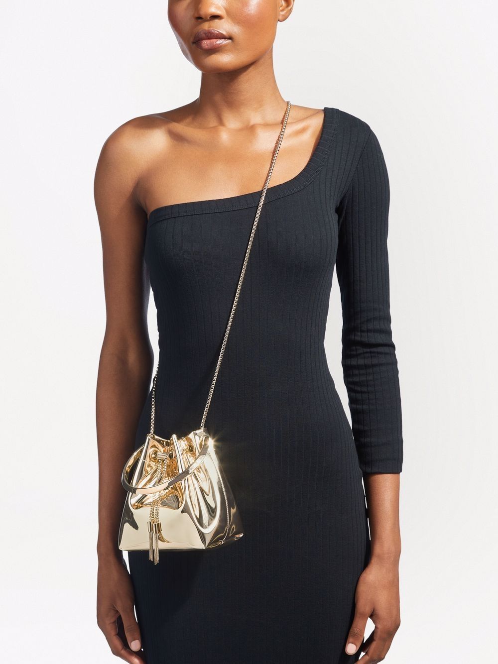 Jimmy Choo Bags.. Golden BONBONXVKGOLD (JIMMY CHOO / ハンドバッグ・ショルダーバッグ ) | JIMMY CHOO (ジミー チュウ)(4)