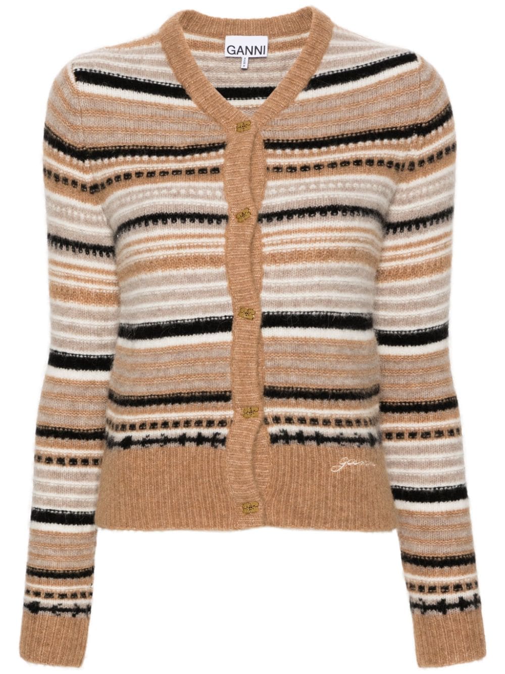 GANNI Sweaters Beige K2235177 (GANNI / ニット・セーター・カーディガン ) | GANNI (ガニー)