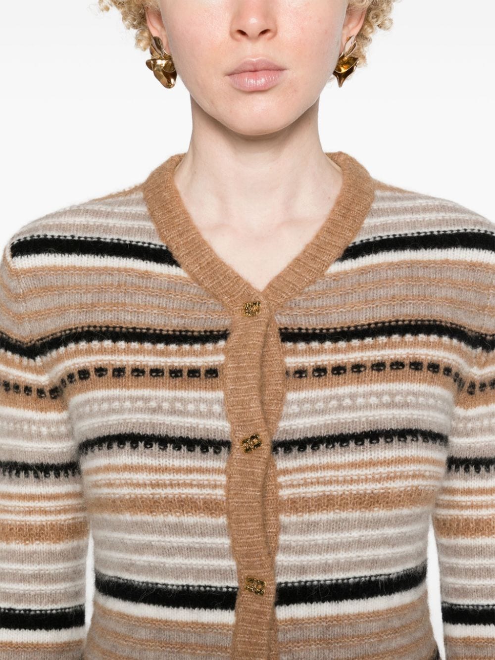 GANNI Sweaters Beige K2235177 (GANNI / ニット・セーター・カーディガン ) | GANNI (ガニー)(1)