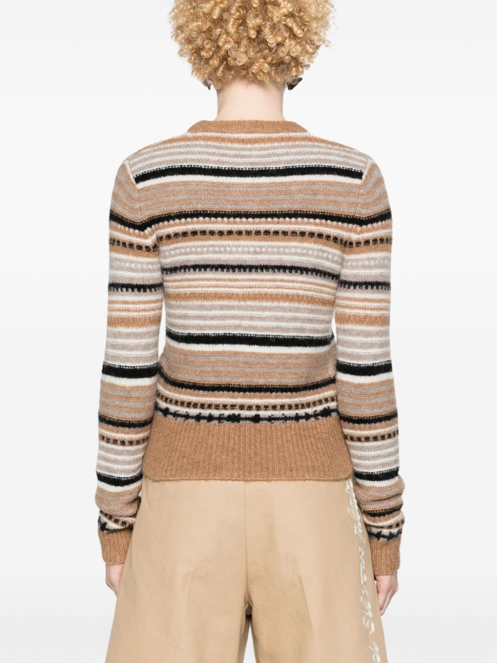 GANNI Sweaters Beige K2235177 (GANNI / ニット・セーター・カーディガン ) | GANNI (ガニー)(4)
