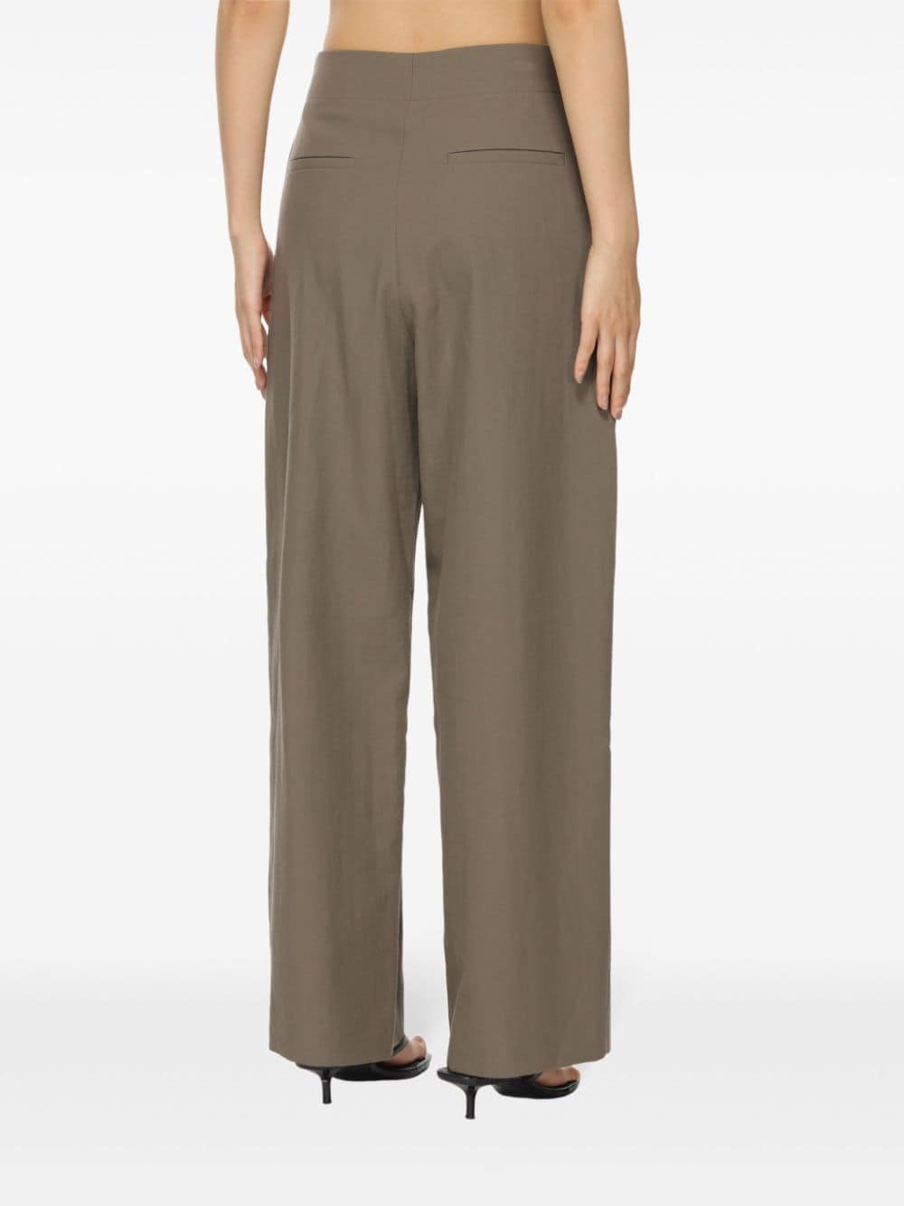 STUDIO NICHOLSON Trousers Brown ANSELLSNW1370FOSSIL (Studio Nicholson / パンツ ) | Studio Nicholson (スタジオニコルソン)(2)