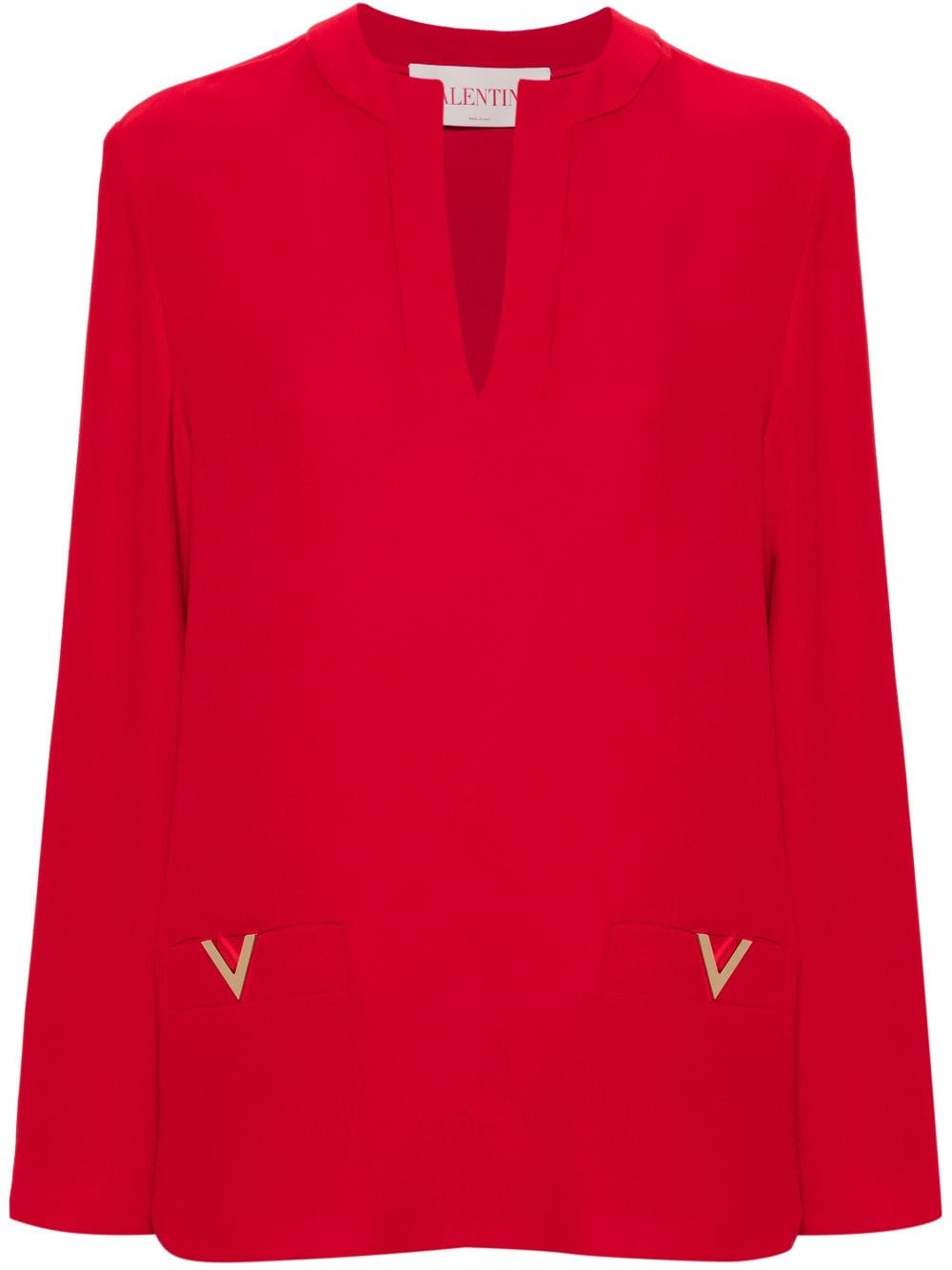 Valentino Shirts Red 5B3AB6K01MM157 (Valentino Garavani / シャツ・ブラウス ) | Valentino Garavani (ヴァレンティノ)