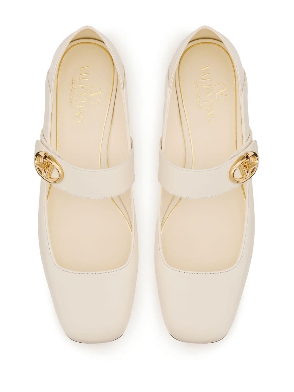 Valentino Garavani Flat shoes White 5W2S0JV2EEY098 (Valentino Garavani / フラットシューズ ) | Valentino Garavani (ヴァレンティノ)(2)