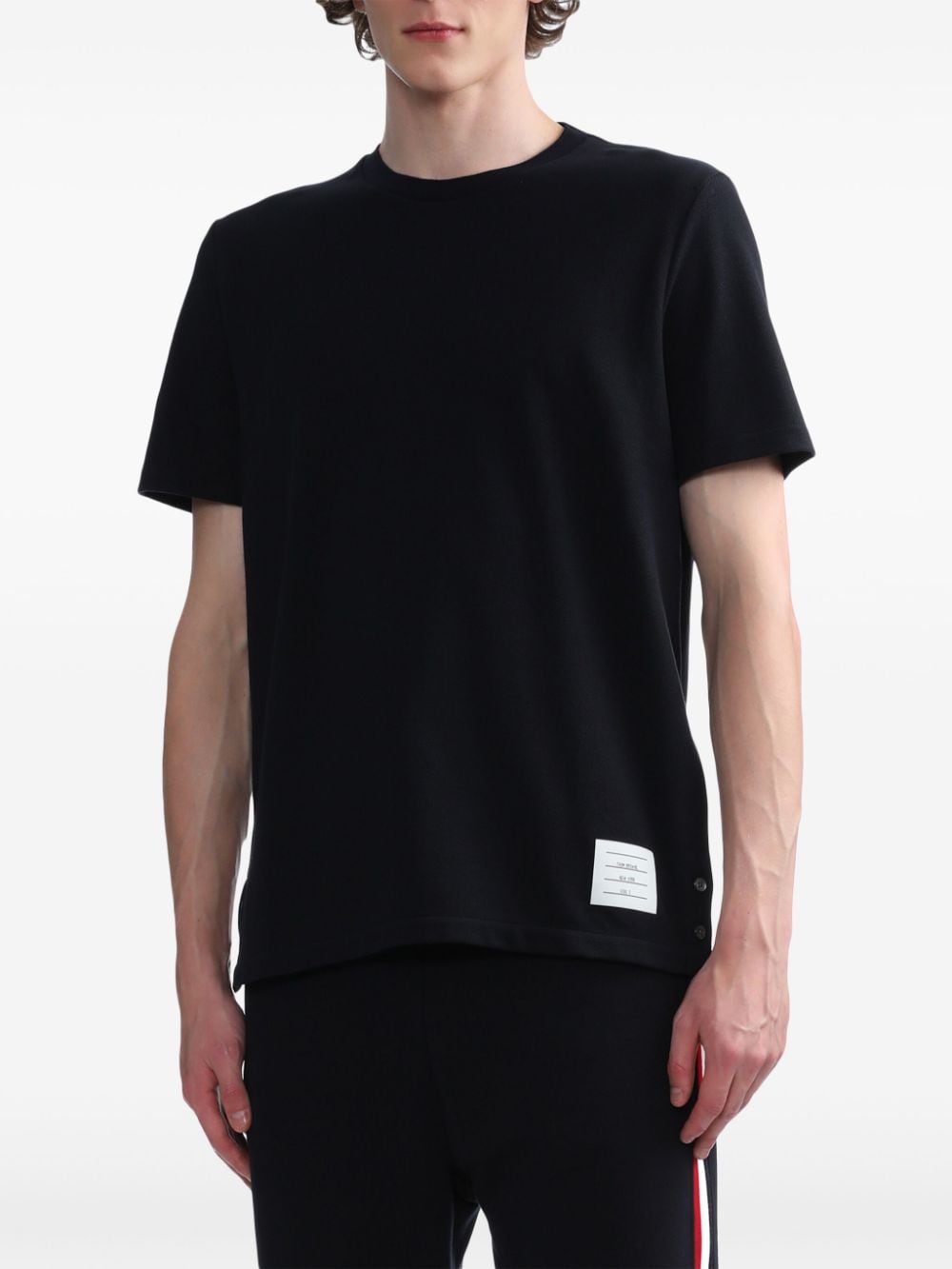 Thom Browne T-shirts and Polos Blue MJS056A00050415 (Thom Browne / Tシャツ・カットソー ) | Thom Browne (トム・ブラウン)(1)