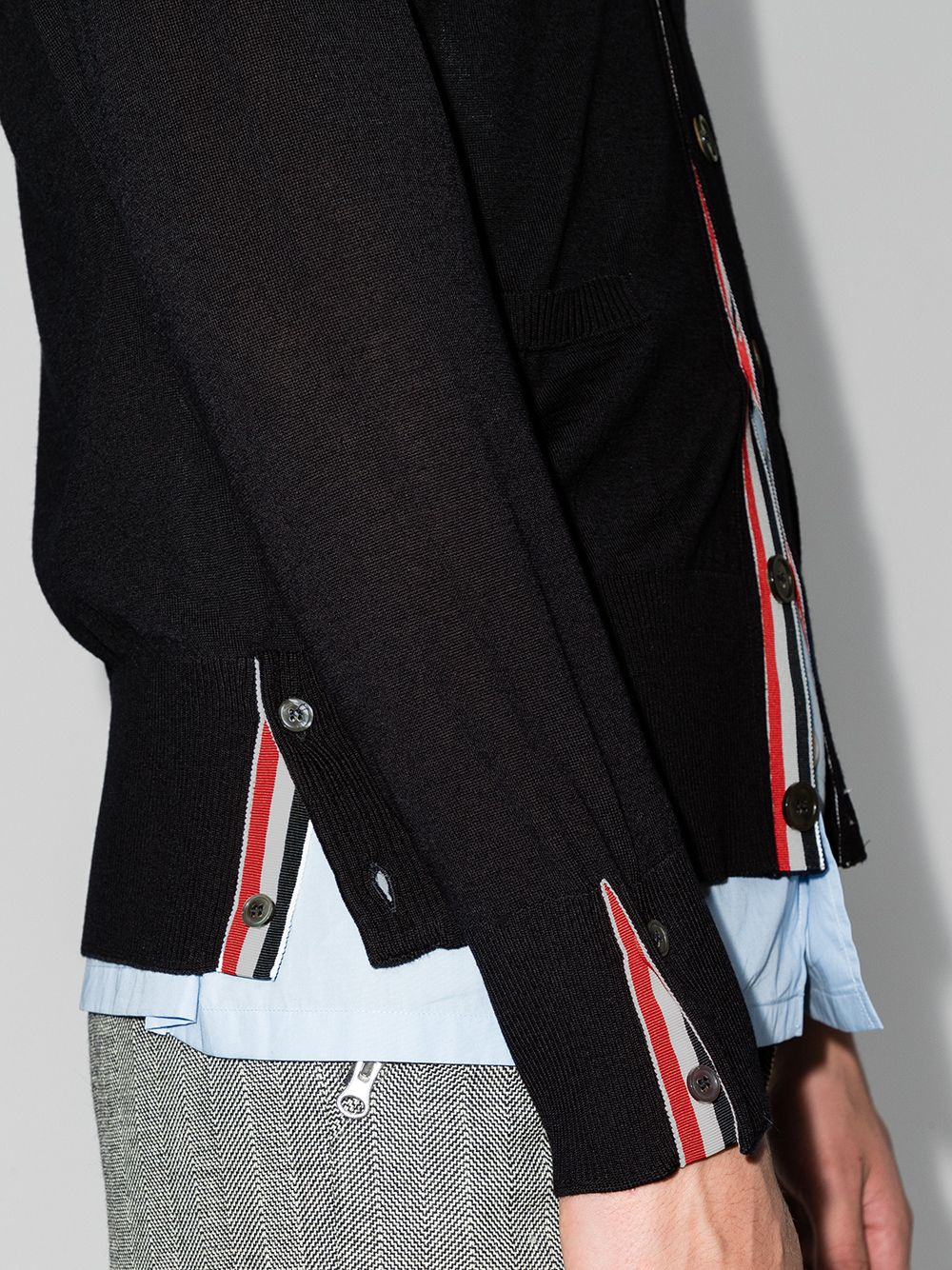 Thom Browne Sweaters Blue MKC002AY1014415 (Thom Browne / ニット・セーター・カーディガン ) | Thom Browne (トム・ブラウン)(4)