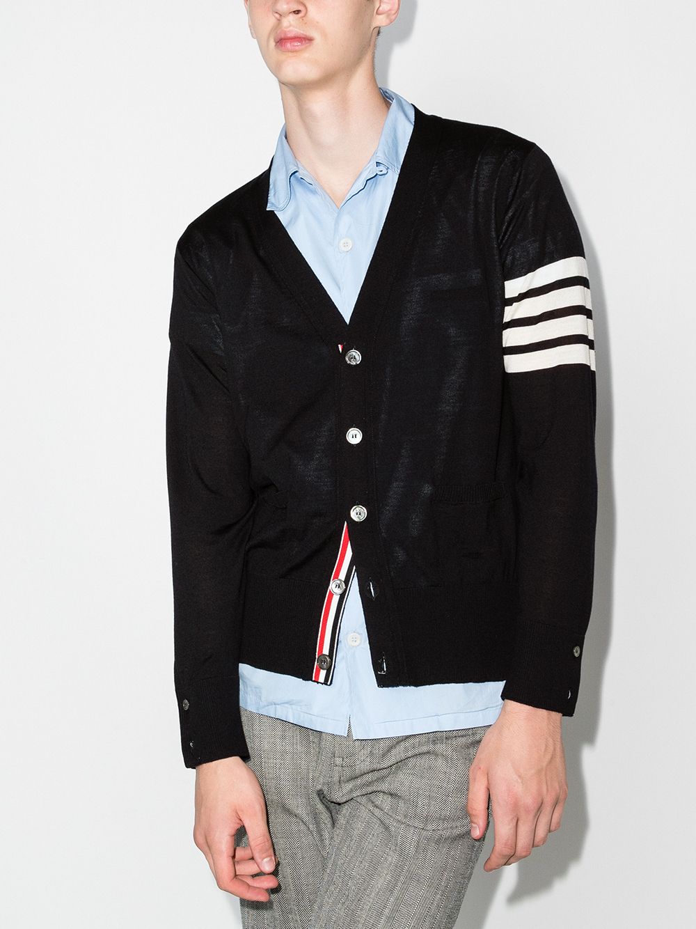 Thom Browne Sweaters Blue MKC002AY1014415 (Thom Browne / ニット・セーター・カーディガン ) | Thom Browne (トム・ブラウン)(6)