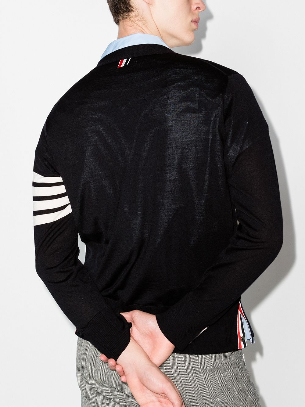 Thom Browne Sweaters Blue MKC002AY1014415 (Thom Browne / ニット・セーター・カーディガン ) | Thom Browne (トム・ブラウン)(7)