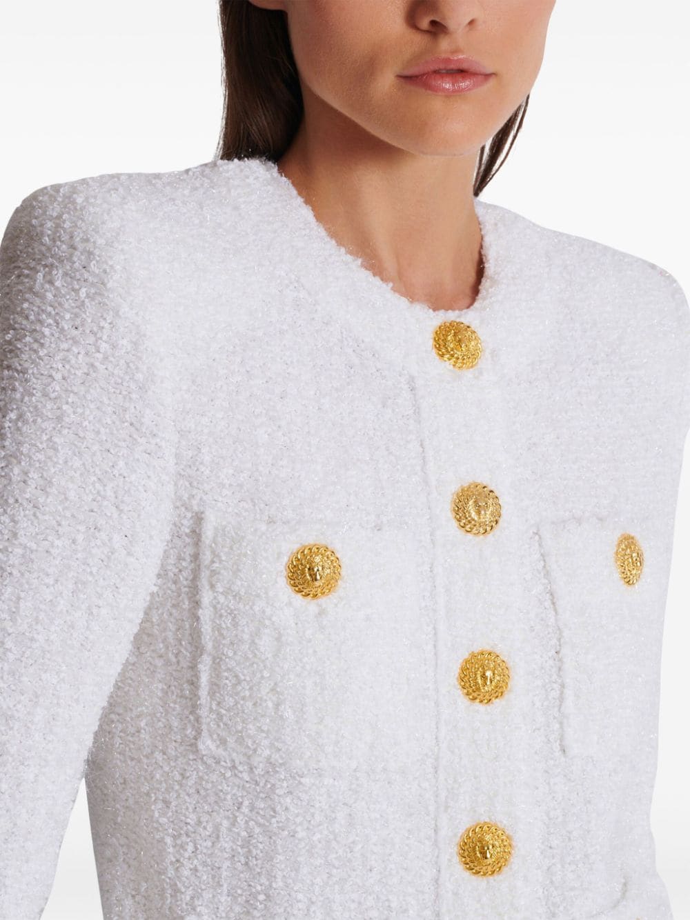 Balmain Jackets White DF1SK249KH100FA (Balmain / スーツ・ジャケット ) | Balmain (バルマン)(2)