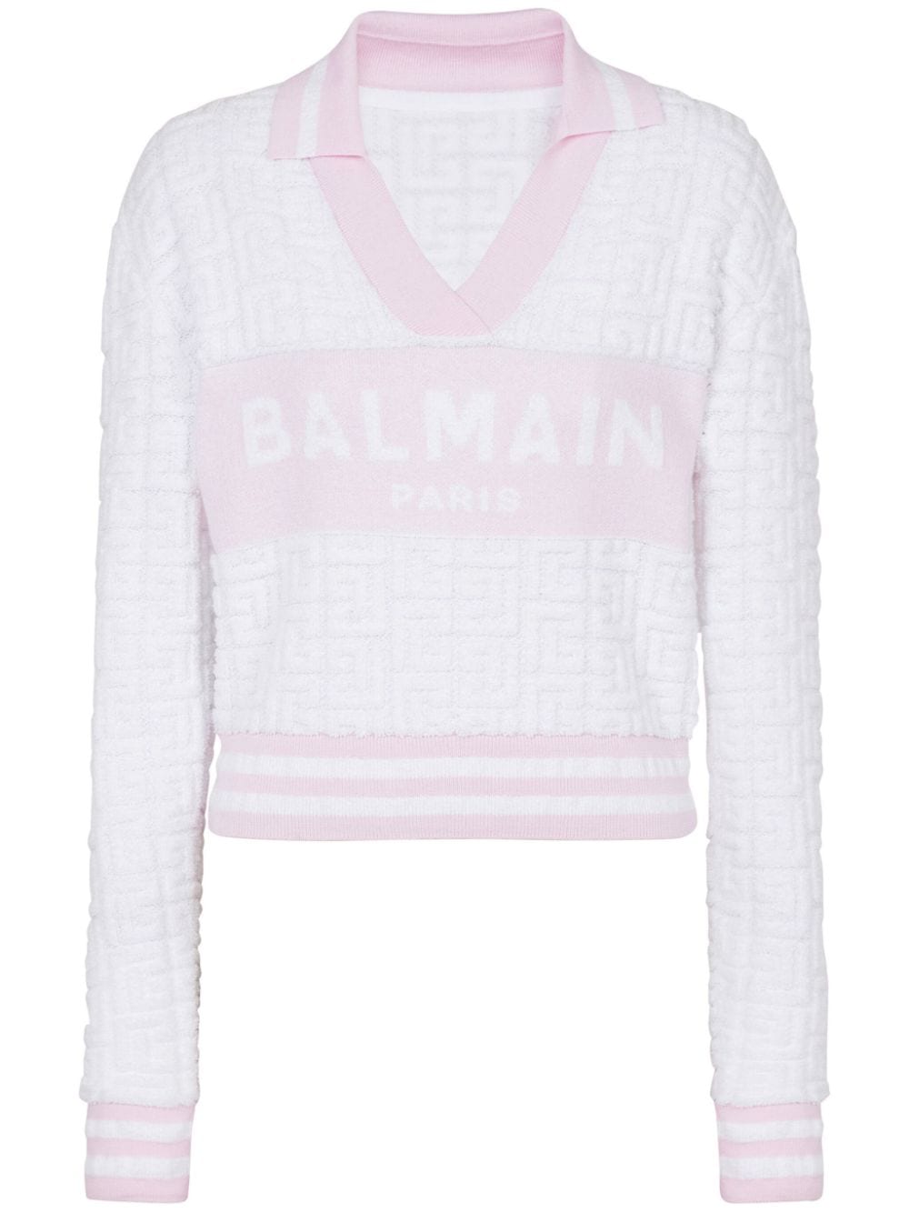 Balmain T-shirts and Polos White DF1GD025KE95GSO (Balmain / ポロシャツ ) | Balmain (バルマン)