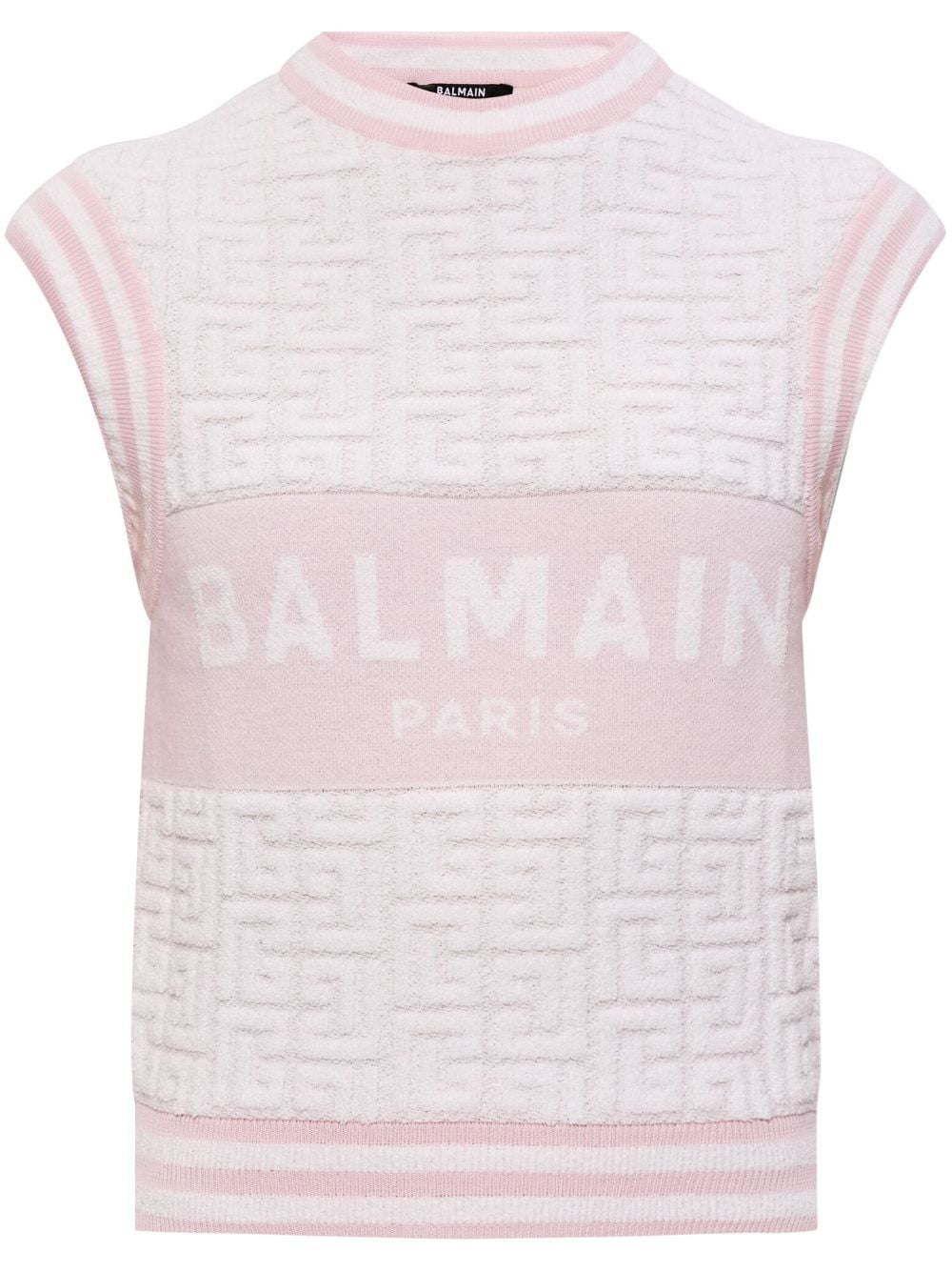 Balmain Top White DF1AB354KE95GSO (Balmain / タンクトップ・キャミソール ) | Balmain (バルマン)