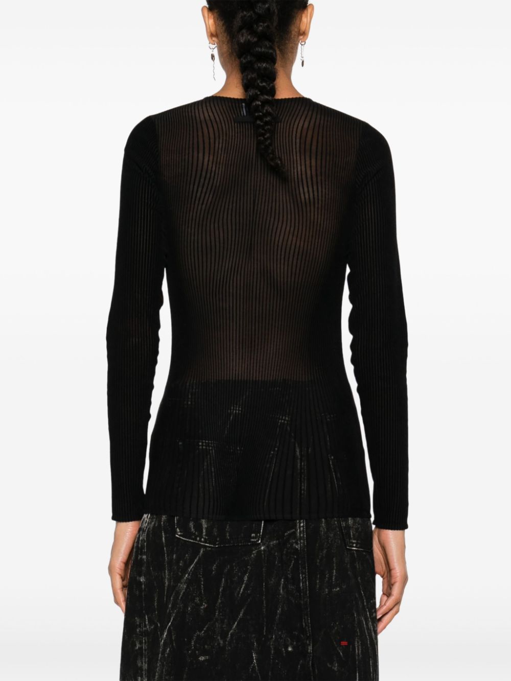 JEAN PAUL GAULTIER Top Black TO230T5700000 (Jean Paul GAULTIER / Tシャツ・カットソー ) | Jean Paul GAULTIER (ジャンポール ゴルチエ)(2)