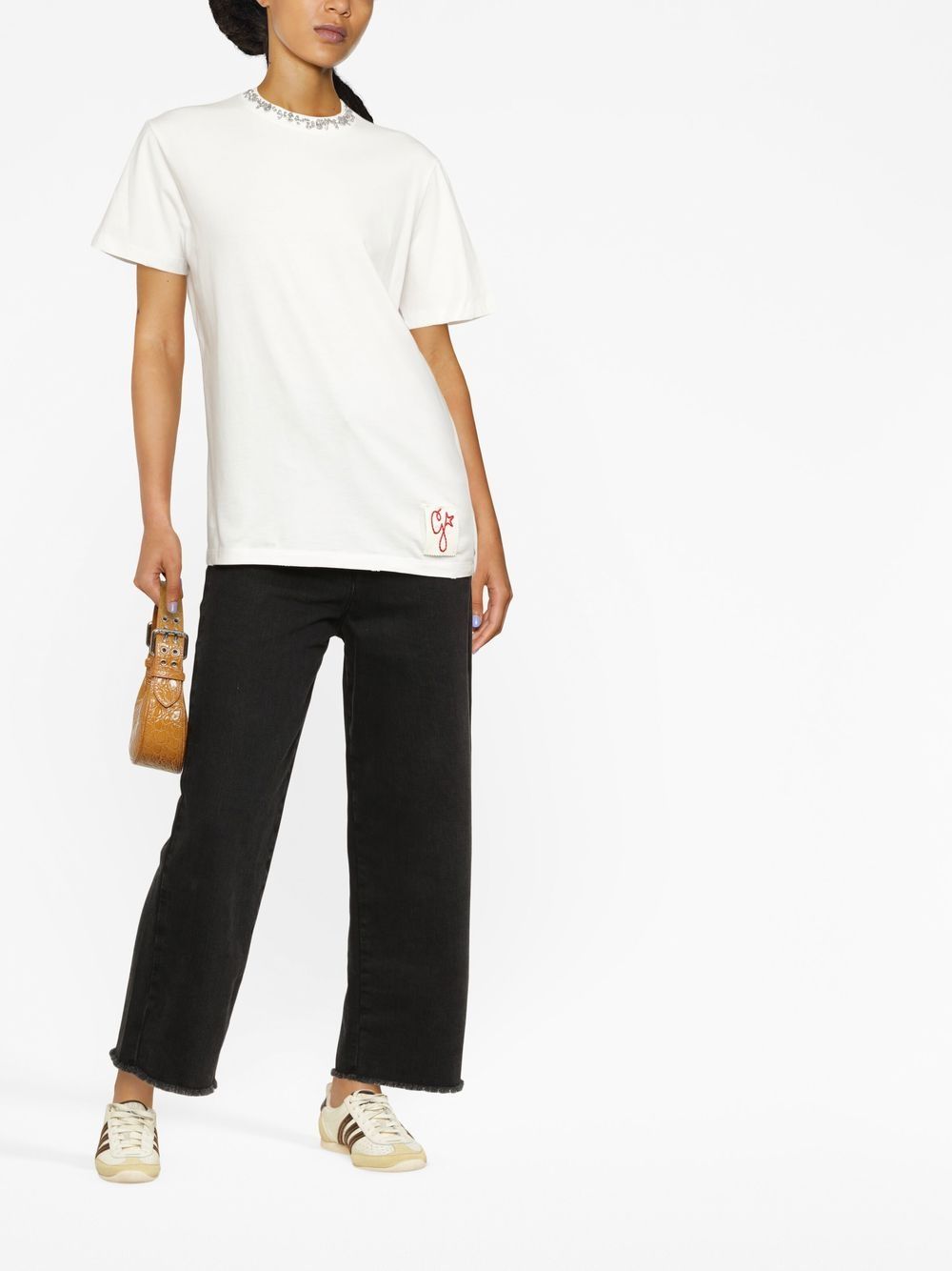 Golden Goose T-shirts and Polos White GWP01220P00067310363 (Golden Goose / Tシャツ・カットソー ) | Golden Goose (ゴールデングース)(2)