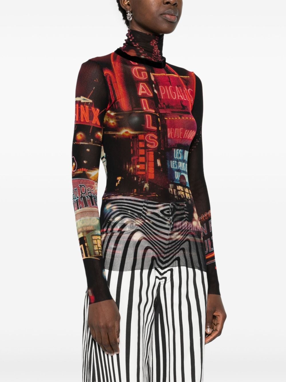 JEAN PAUL GAULTIER Top Black TO206T55200301550 (Jean Paul GAULTIER / Tシャツ・カットソー ) | Jean Paul GAULTIER (ジャンポール ゴルチエ)(1)