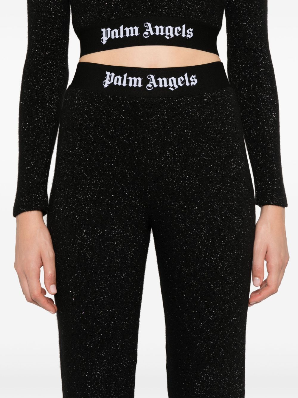 Palm Angels Trousers Black PWHG021F24KNI0011010 (Palm Angels / パンツ ) | Palm Angels (パームエンジェルス)(3)