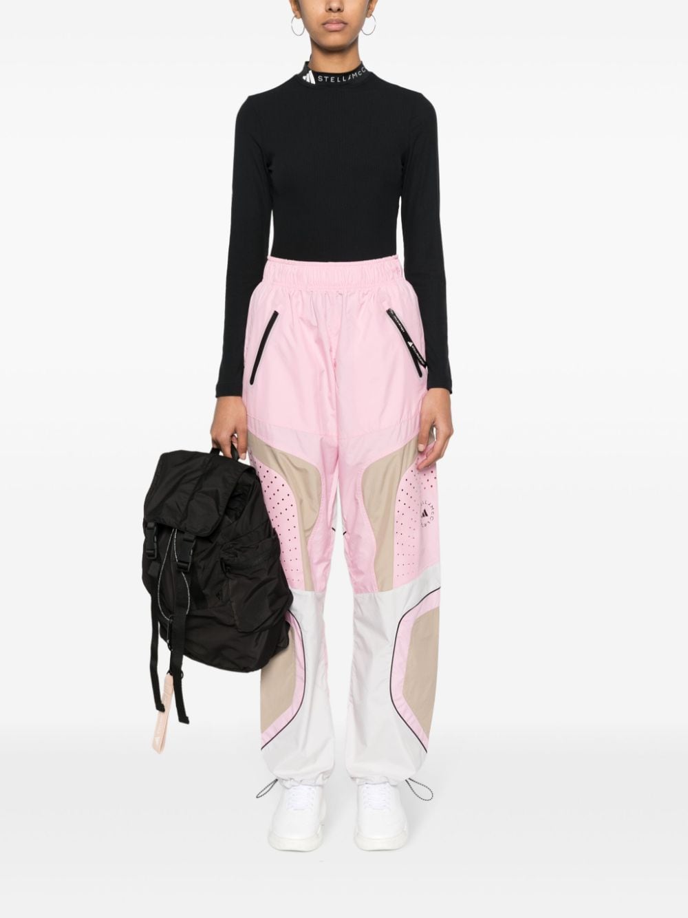 Adidas By Stella McCartney T-shirts and Polos Black IN3639BLACK (adidas by Stella McCartney / Tシャツ・カットソー ) | adidas by Stella McCartney (アディダス バイ ステラ マッカートニー)(4)