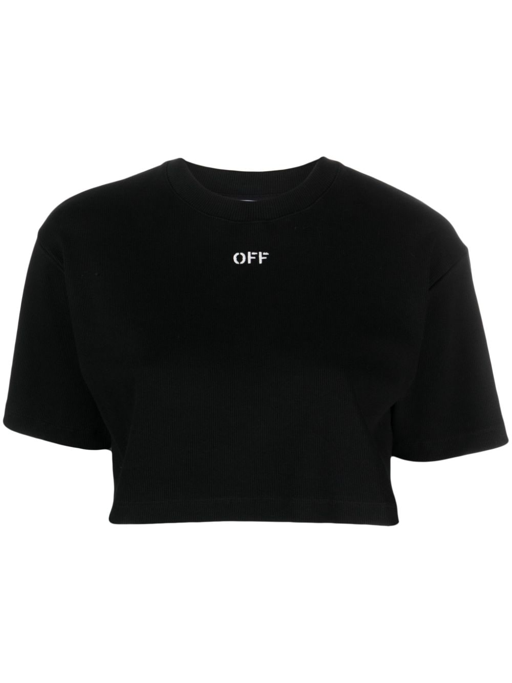 Off White T-shirts and Polos Black OWAA081C99JER0041001 (Off-White / Tシャツ・カットソー ) | Off-White (オフホワイト)