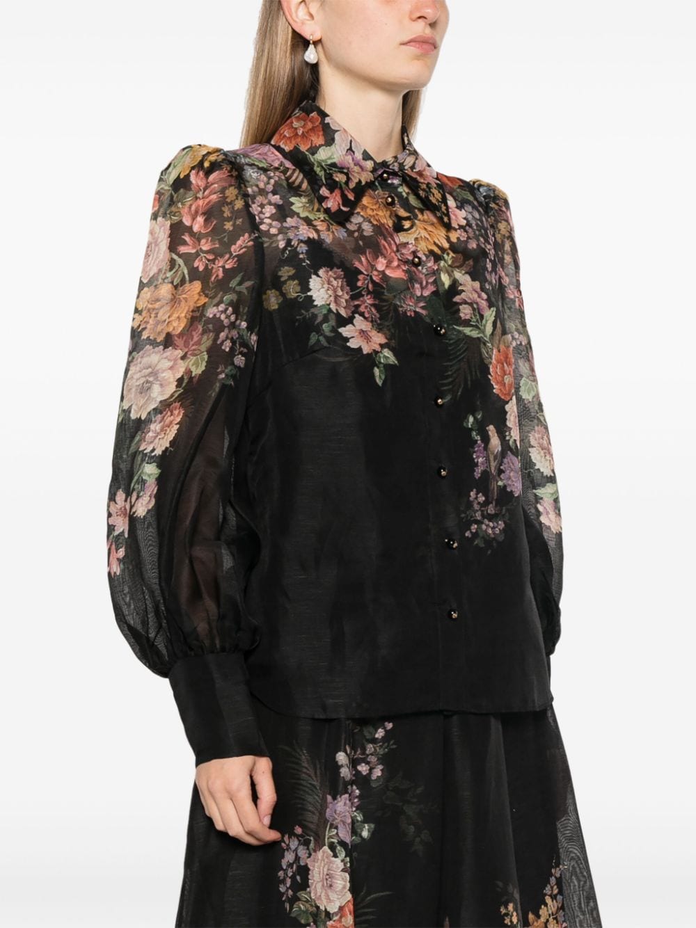 Zimmermann Shirts Black 0992TF243BLKMLFL (ZIMMERMANN / シャツ・ブラウス ) | ZIMMERMANN (ジマーマン)(4)