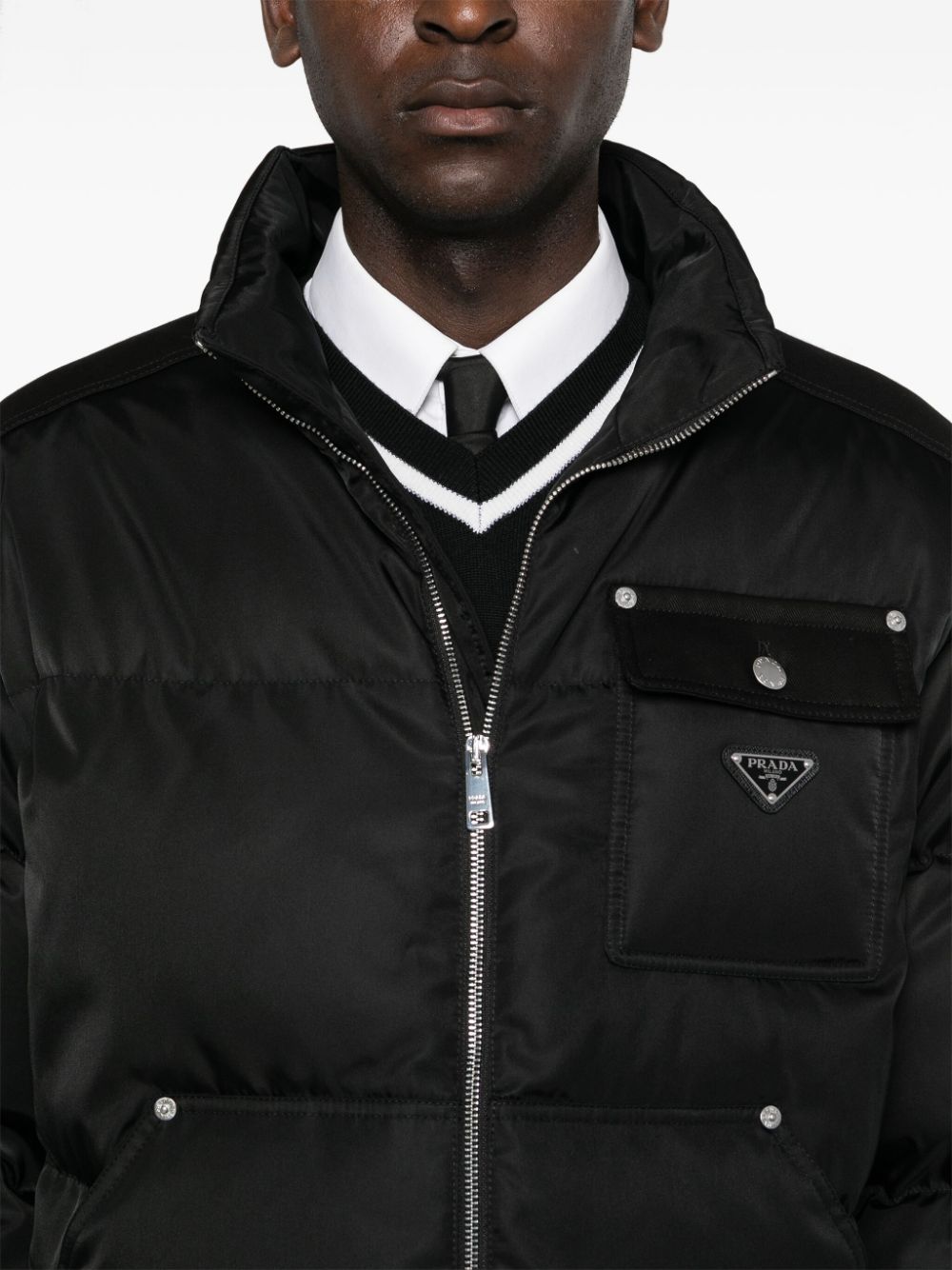 Prada Coats Black SGC5841WQ8F0002 (Prada / ダウンジャケット・コート ) | Prada (プラダ)(3)