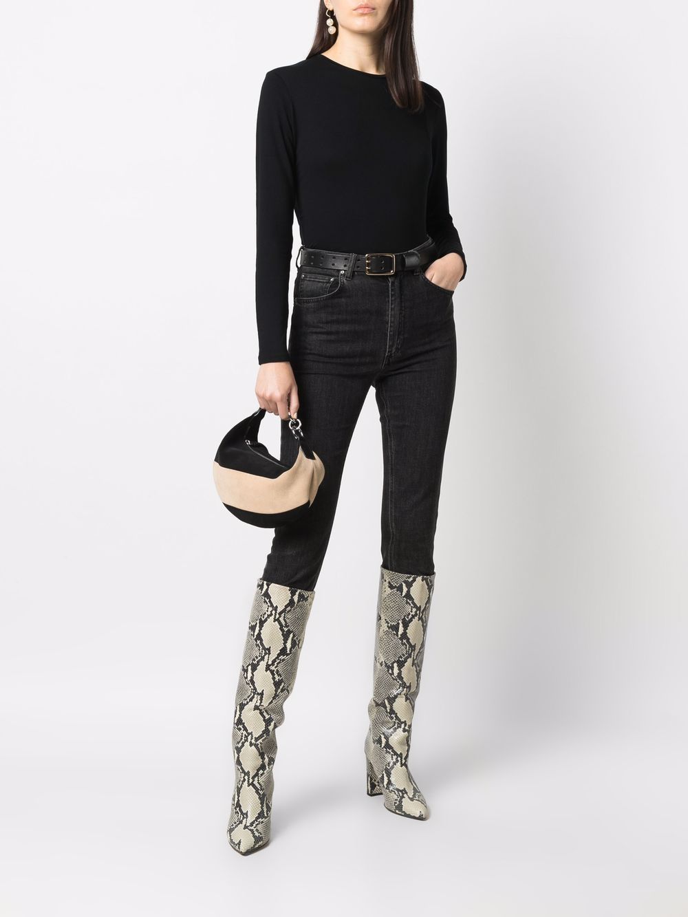 Majestic Sweaters Black M001FTS509002 (MAJESTIC FILATURES / ニット・セーター・カーディガン ) | MAJESTIC FILATURES (マジェスティック フィラチュール)(2)