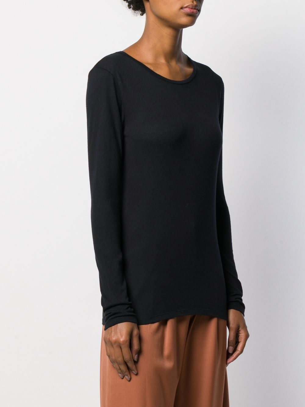 Majestic Sweaters Blue M005FTS008003 (MAJESTIC FILATURES / ニット・セーター・カーディガン ) | MAJESTIC FILATURES (マジェスティック フィラチュール)(1)
