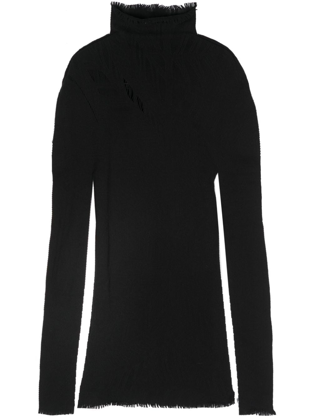 Issey Miyake Sweaters Black IM48KK35515 (ISSEY MIYAKE / ニット・セーター・カーディガン ) | ISSEY MIYAKE (イッセイ ミヤケ)
