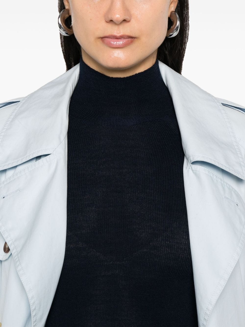 Majestic Sweaters Blue K203FPU585003 (MAJESTIC FILATURES / ニット・セーター・カーディガン ) | MAJESTIC FILATURES (マジェスティック フィラチュール)(3)