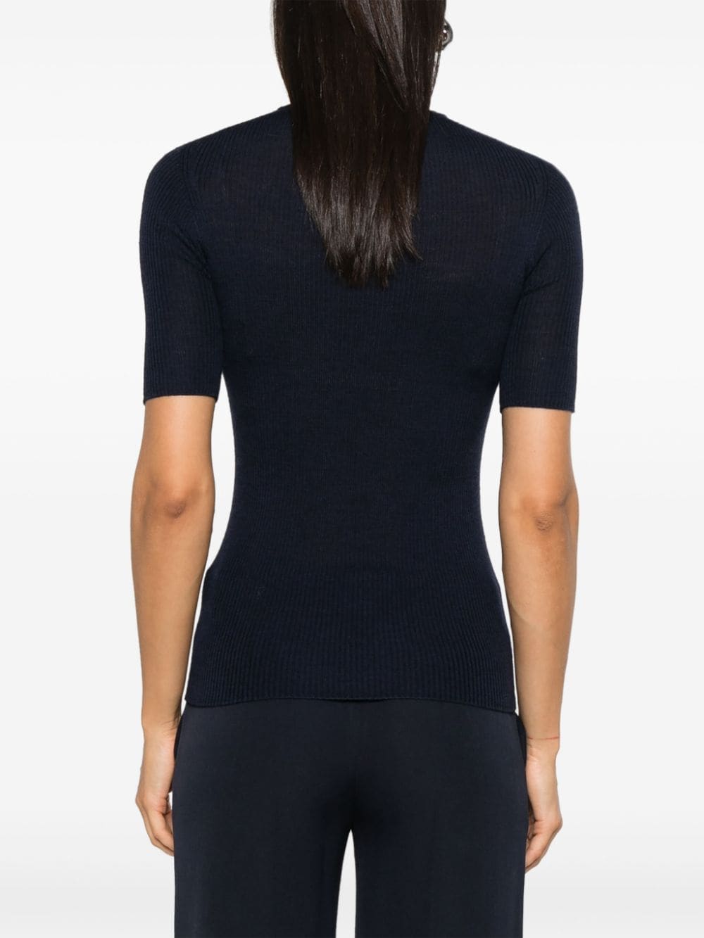 Majestic Sweaters Blue K205FPU594003 (MAJESTIC FILATURES / ニット・セーター・カーディガン ) | MAJESTIC FILATURES (マジェスティック フィラチュール)(2)