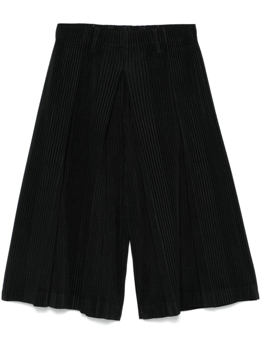 HOMME PLISSE' ISSEY MIYAKE Trousers Black HP48JF15315 (HOMME PLISSÉ ISSEY MIYAKE / ショートパンツ ) | HOMME PLISSÉ ISSEY MIYAKE (オムプリッセ イッセイ ミヤケ)