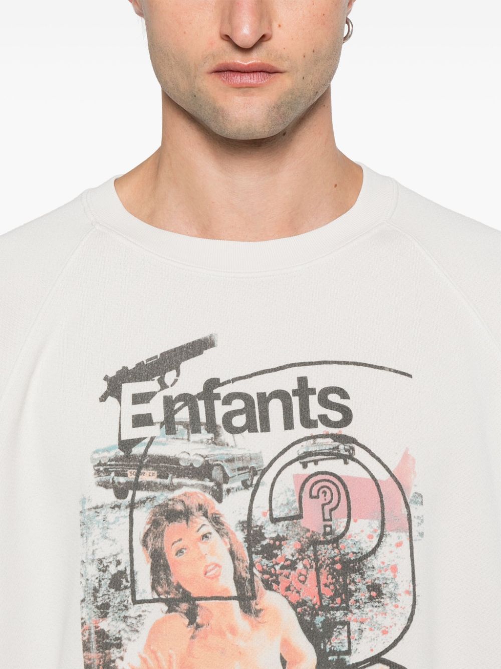 Enfants Riches Deprimes T-shirts and Polos White 020448FADEDIVORY (ENFANTS RICHES DÉPRIMÉS / Tシャツ・カットソー ) | ENFANTS RICHES DÉPRIMÉS (アンファン リッシュ デプリメ)(2)