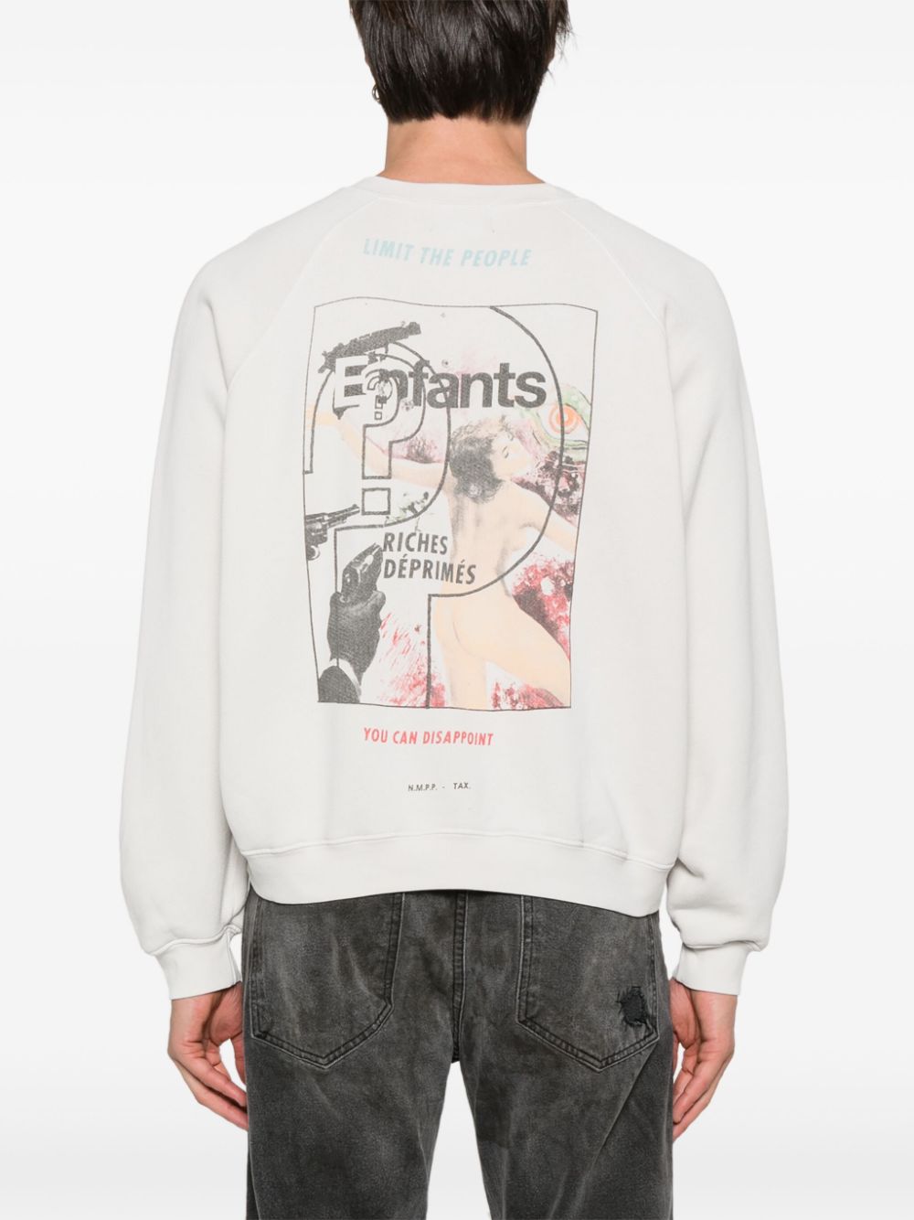 Enfants Riches Deprimes T-shirts and Polos White 020448FADEDIVORY (ENFANTS RICHES DÉPRIMÉS / Tシャツ・カットソー ) | ENFANTS RICHES DÉPRIMÉS (アンファン リッシュ デプリメ)(3)