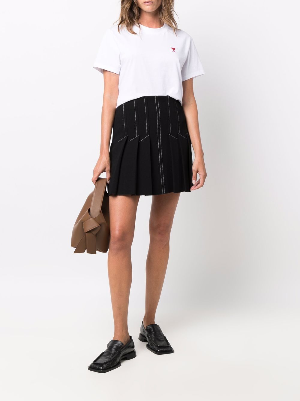 Ami Paris T-shirts and Polos White BFUTS001D724100 (AMI Paris / Tシャツ・カットソー ) | AMI Paris (アミパリス)(5)