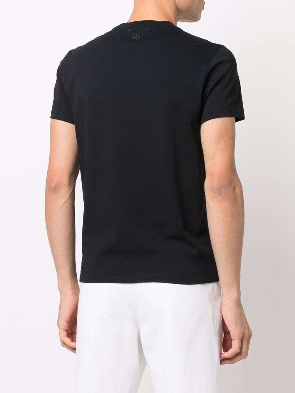 Ami Paris T-shirts and Polos Black BFUTS001D724001 (AMI Paris / Tシャツ・カットソー ) | AMI Paris (アミパリス)(5)