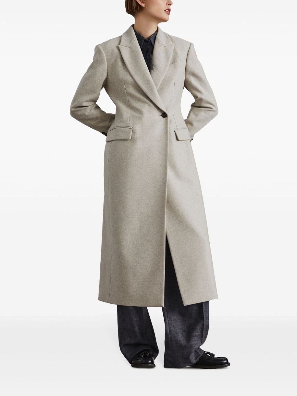 Brunello Cucinelli Coats Beige MD5919881C108 (Brunello Cucinelli / コート・ダウン ) | Brunello Cucinelli (ブルネロ・クチネリ)(1)