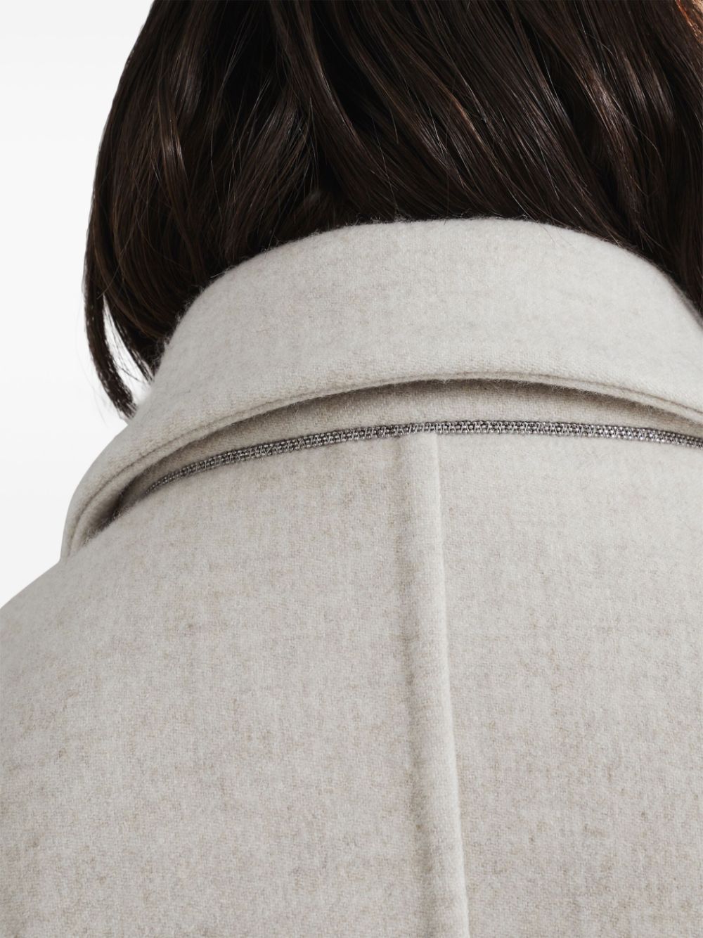 Brunello Cucinelli Coats White MD5589813C9610 (Brunello Cucinelli / コート ) | Brunello Cucinelli (ブルネロ・クチネリ)(4)