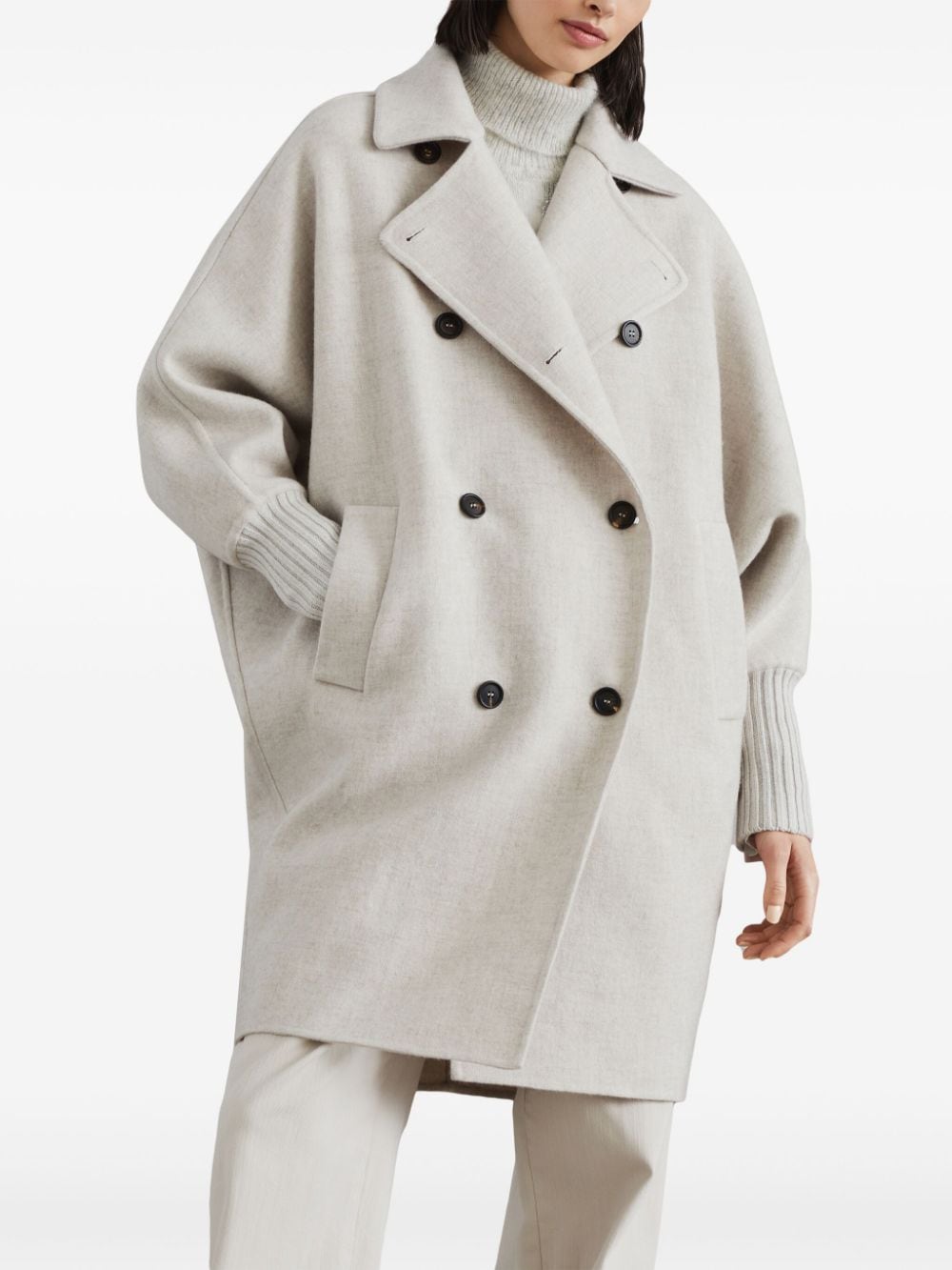 Brunello Cucinelli Coats White MD5589813C9610 (Brunello Cucinelli / コート ) | Brunello Cucinelli (ブルネロ・クチネリ)(5)