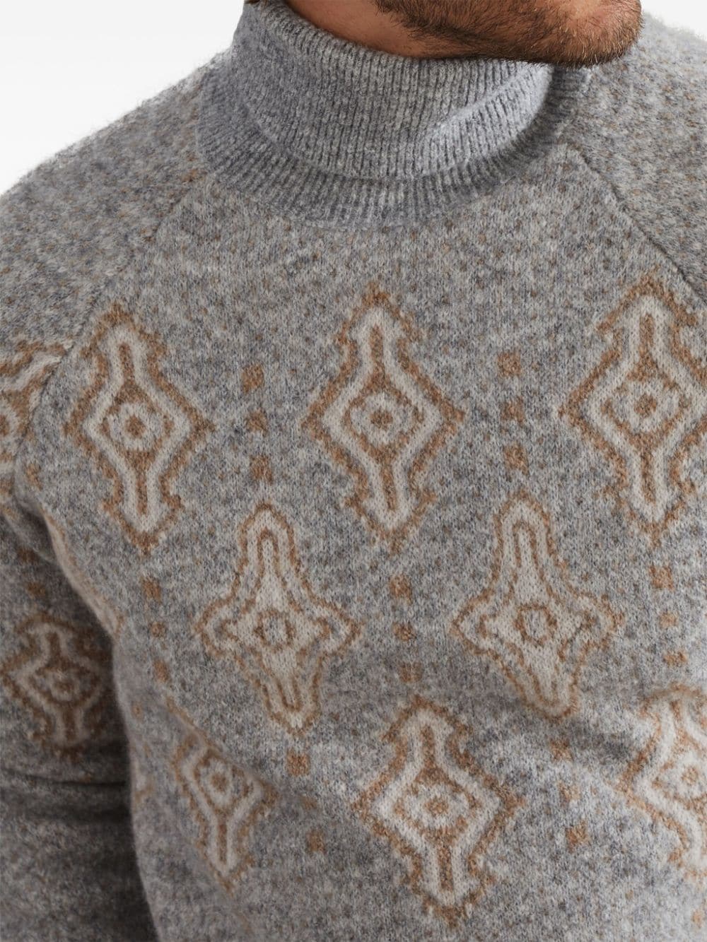 Brunello Cucinelli Sweaters Grey MSO708403CJF83 (Brunello Cucinelli / ニット・セーター・カーディガン ) | Brunello Cucinelli (ブルネロ・クチネリ)(2)