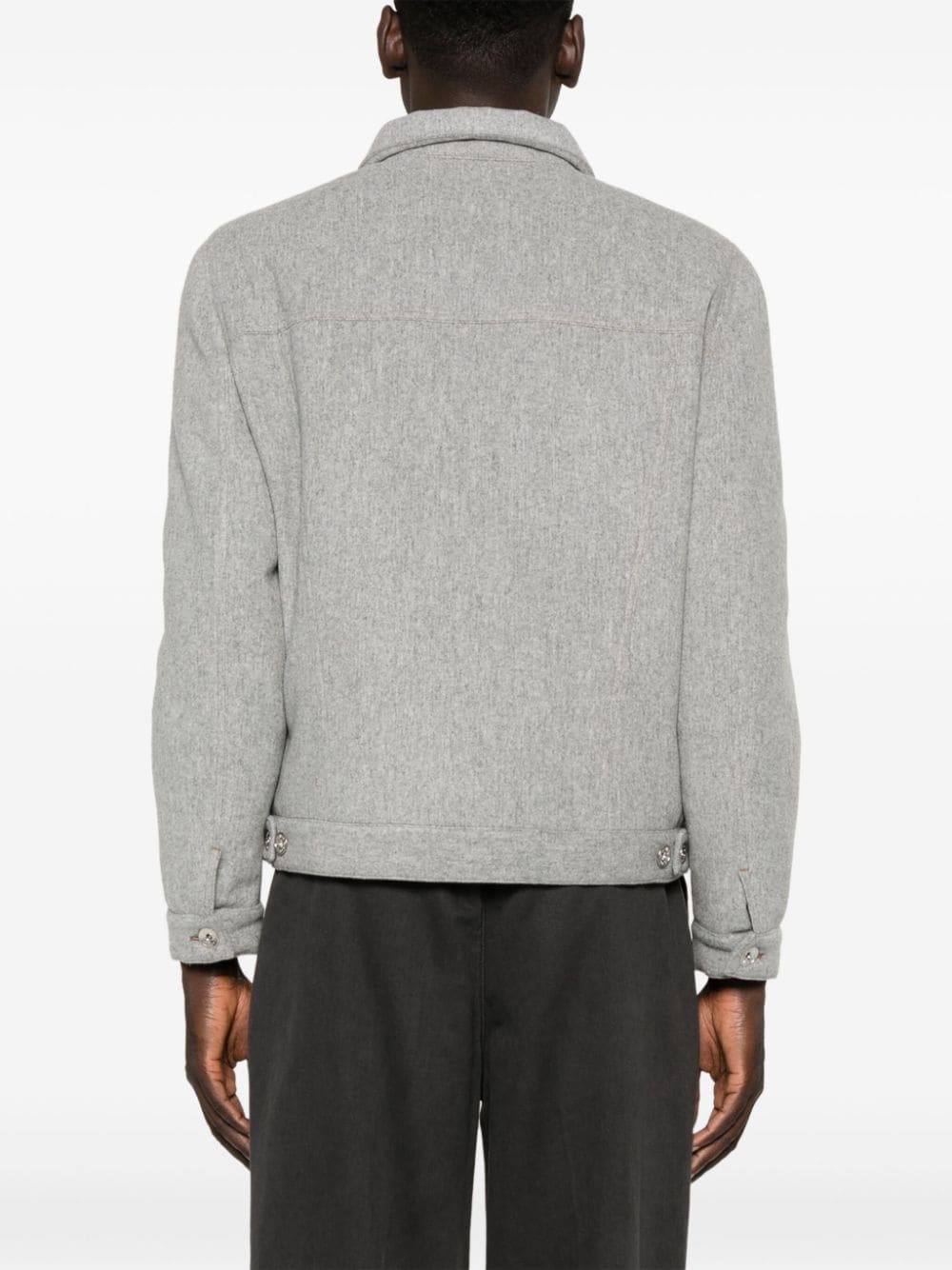 Brunello Cucinelli Coats Light Grey MT4976880CPH24 (Brunello Cucinelli / カジュアルジャケット・ベスト ) | Brunello Cucinelli (ブルネロ・クチネリ)(1)