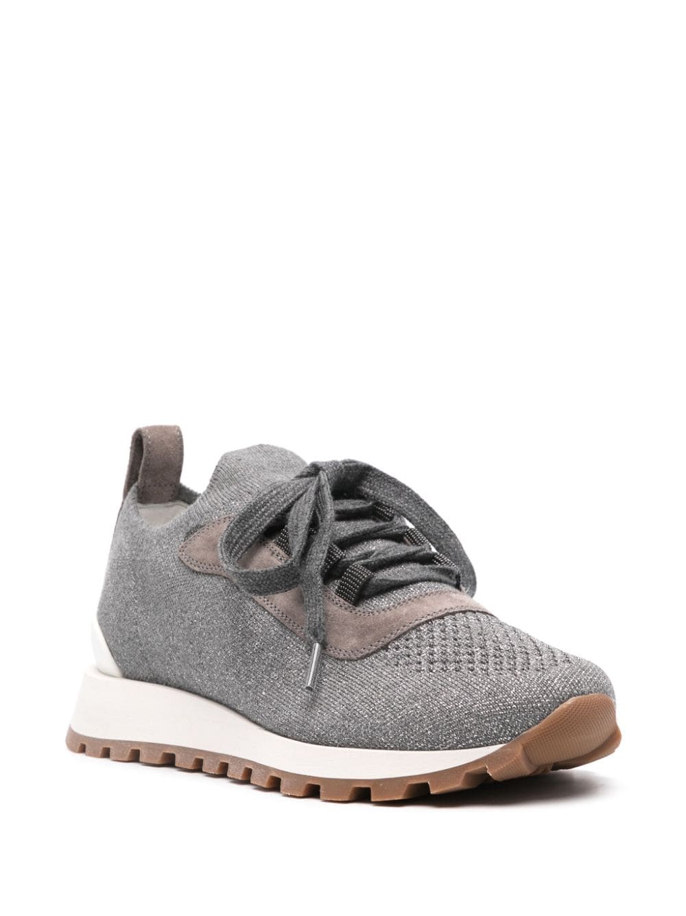 Brunello Cucinelli Sneakers Grey MZ35G2490PC074 (Brunello Cucinelli / スニーカー ) | Brunello Cucinelli (ブルネロ・クチネリ)(2)