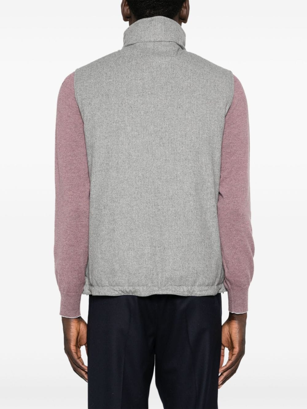 Brunello Cucinelli Jackets Light Grey MM4631776CDH81 (Brunello Cucinelli / カジュアルジャケット・ベスト ) | Brunello Cucinelli (ブルネロ・クチネリ)(3)