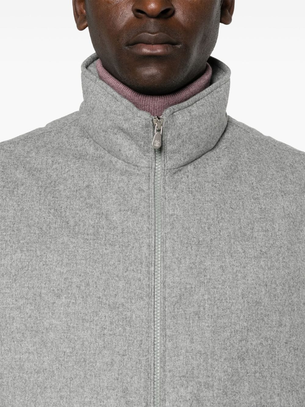 Brunello Cucinelli Jackets Light Grey MM4631776CDH81 (Brunello Cucinelli / カジュアルジャケット・ベスト ) | Brunello Cucinelli (ブルネロ・クチネリ)(4)